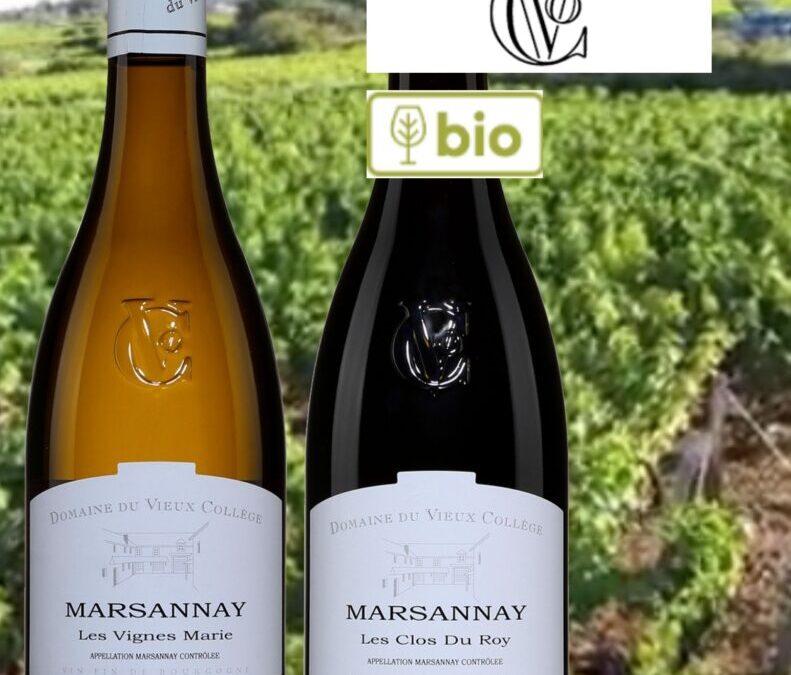 Deux coups de cœur qui subliment l’appellation Marsannay Village en bio!