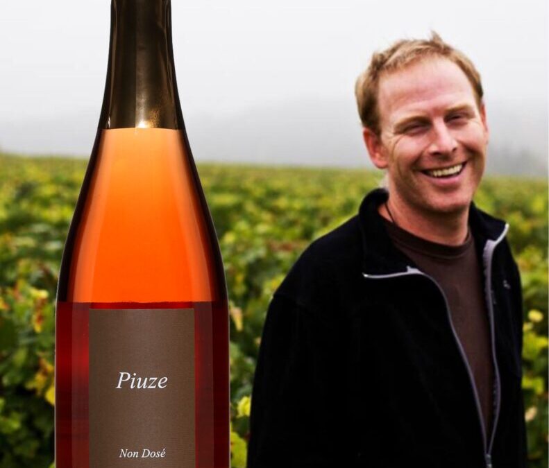 Un tout nouveau vin mousseux rosé non dosé de Patrick Piuze!