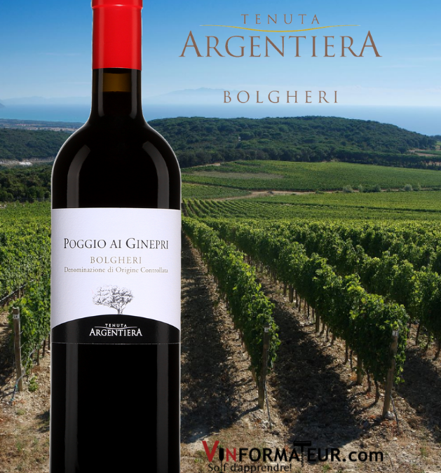 Une valeur sûre de l’appellation Bolgheri! Poggio ai Ginepri, Tenuta Argentiera 2019.