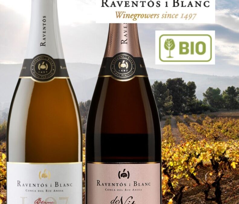 Des vins effervescents bio d’Espagne ‘’haut de gamme’’! Raventos i Blanc.