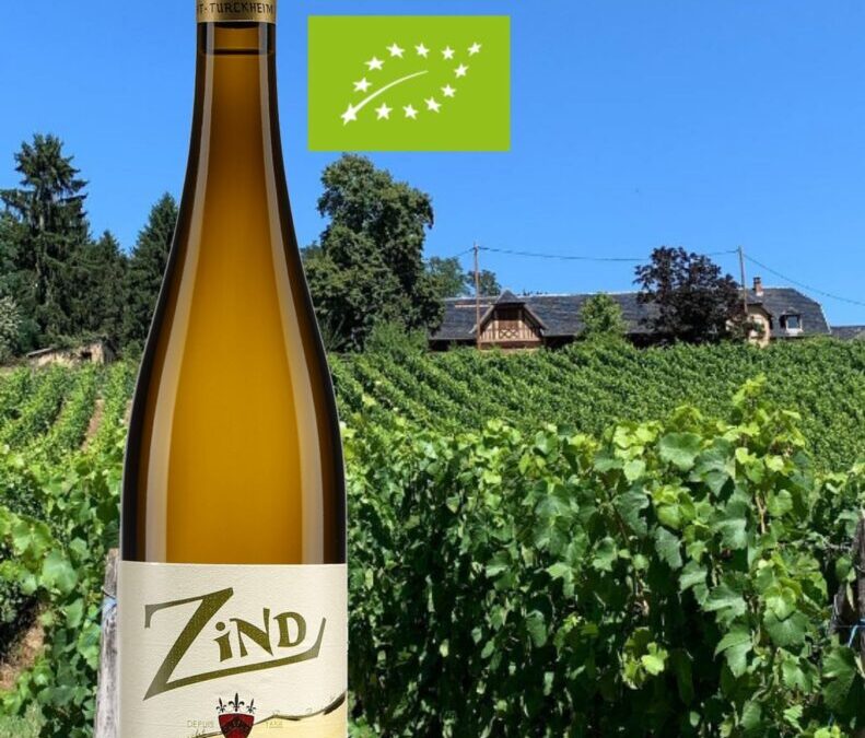 Coup de Cœur! Zind, vin blanc bio.