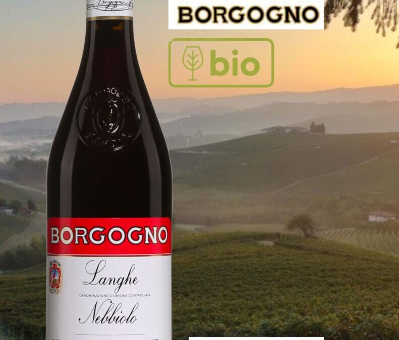 Un Nebbiolo bio bien corsé du Langhe de la maison Borgogno.