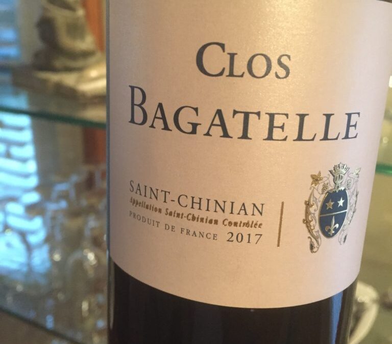 Le Clos Bagatelle, 2017, un excellent rapport qualité/prix!