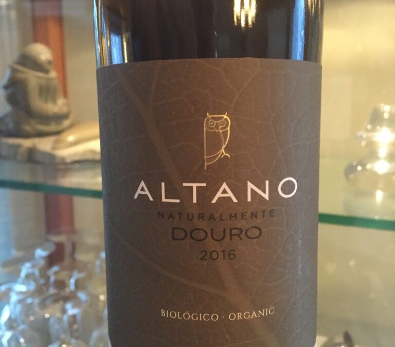 Un beau vin bio du Portugal. Le Altano, Douro, 2016!