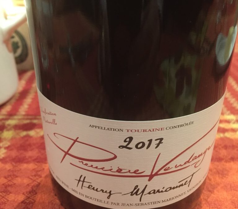 Croquez dans le fruit de ce Gamay Première Vendange d’Henry et Jean-Sébastien Marionnet !!