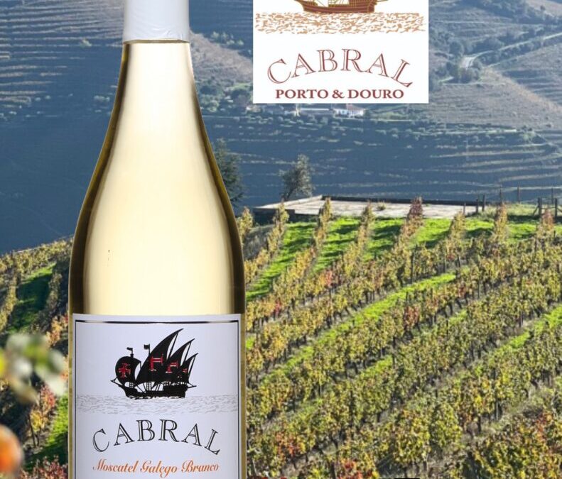 Un vin blanc vibrant et d’une belle tension. Cabral, Moscatel Galego, 2022.