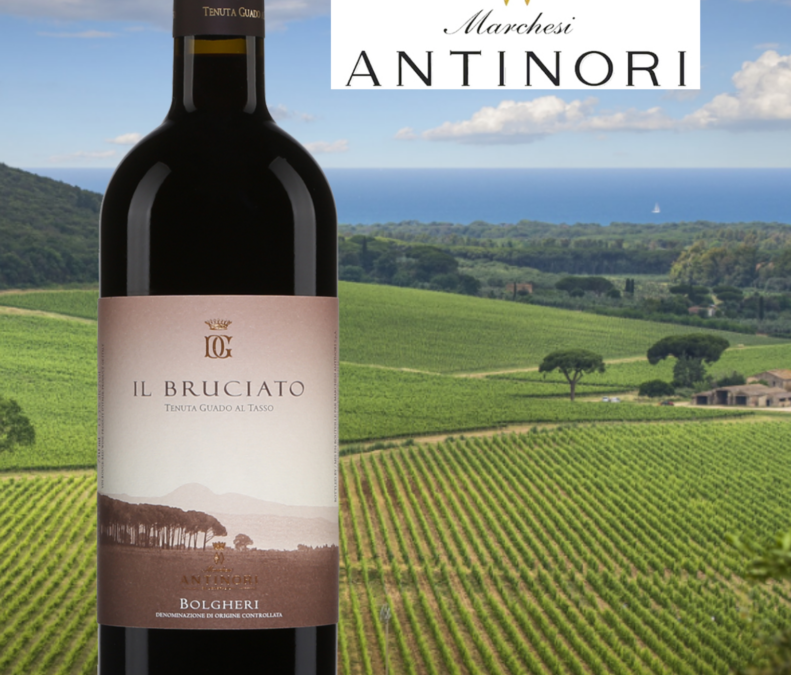 Il Bruciato de Marchesi Antinori. Un incontournable!
