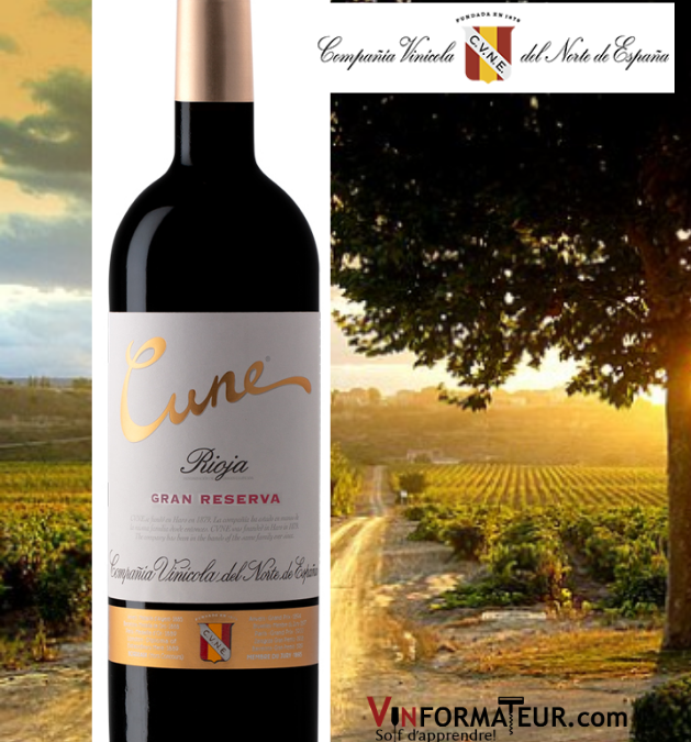 Cune Gran Reserva 2014. Coup de coeur!