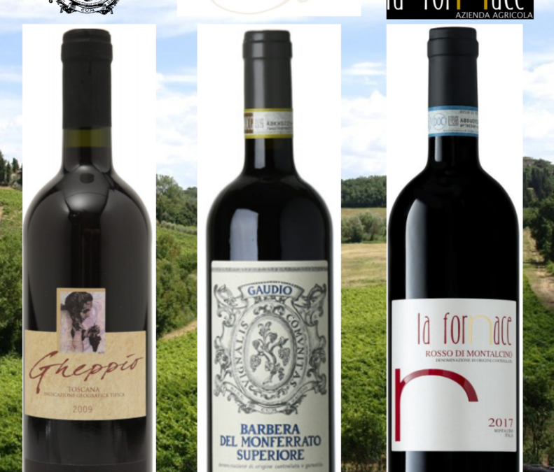 Trois vins d’Italie qui sauront vous charmer à coup sûr!