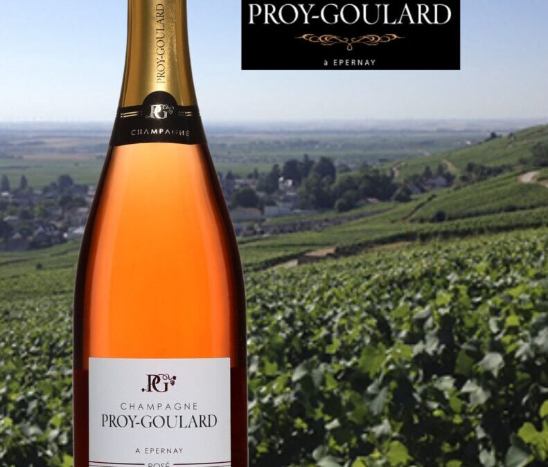 Charmeur et complexe ce Champagne Rosé Proy-Goulard!