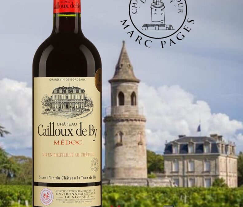 Château Cailloux de By, un vin rouge du Médoc qui offre un excellent rapport qualité/prix!