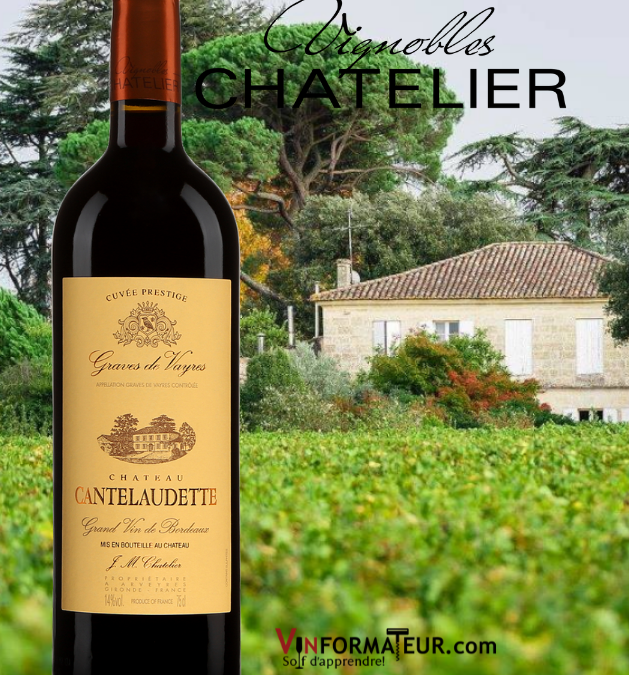 Chateau Cantelaudette 2016, Graves de Vayres.