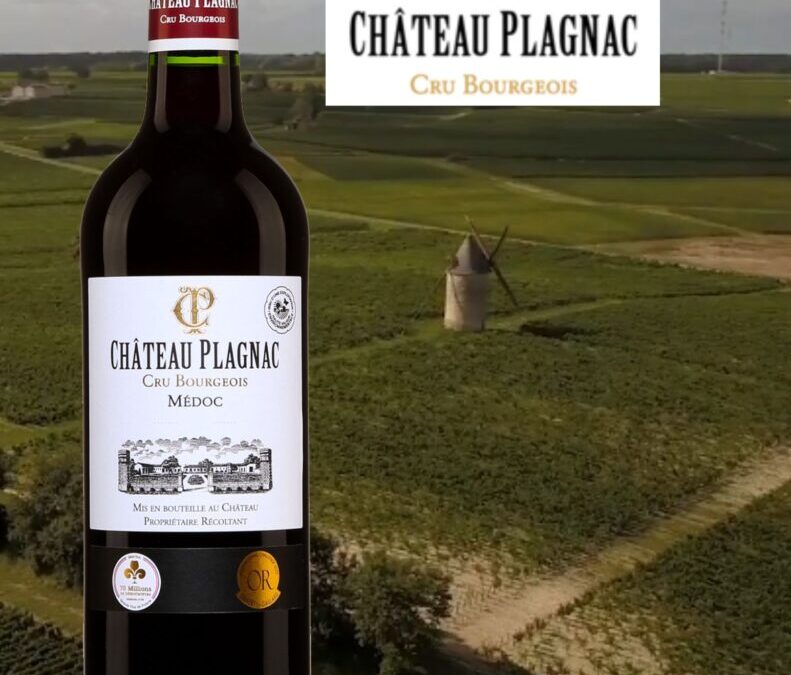 Un Cru Bourgeois à petit prix! Château Plagnac 2020.