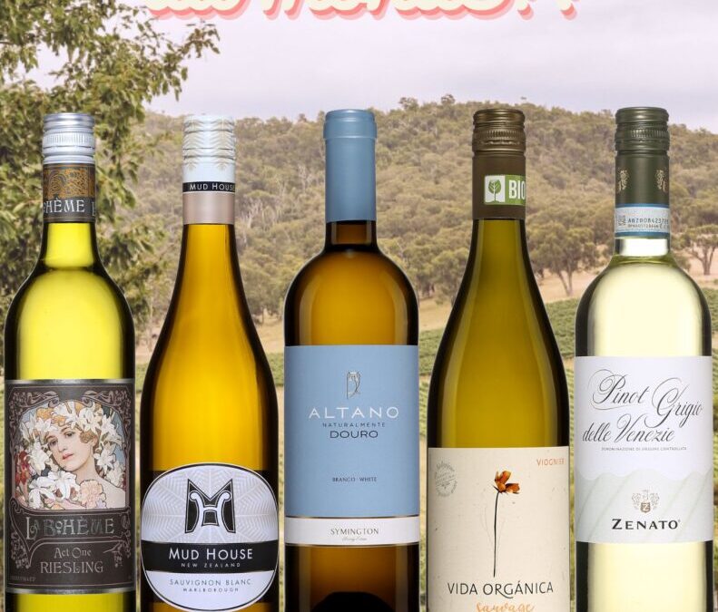 Cinq vins blancs du monde à découvrir!