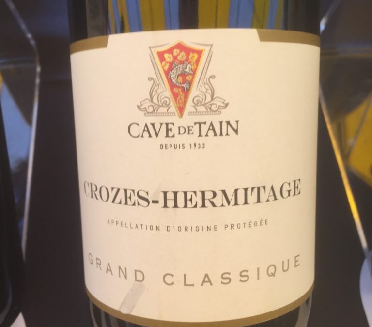 Un de mes coups de cœur de cet été! Le Crozes Hermitage, Cave de Tain 2015.
