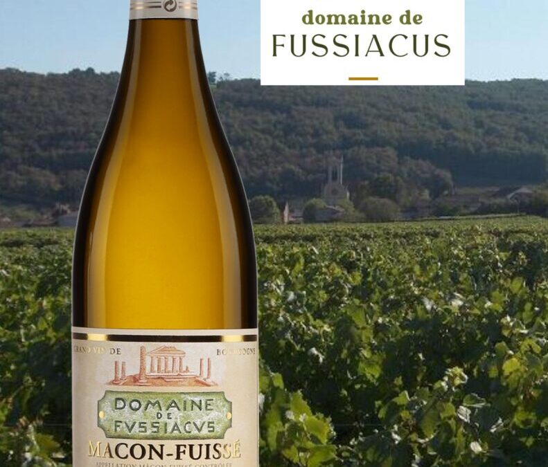 Jubilatoire ce vin blanc du Domaine de Fussiacus, Mâcon-Fuissé 2022!