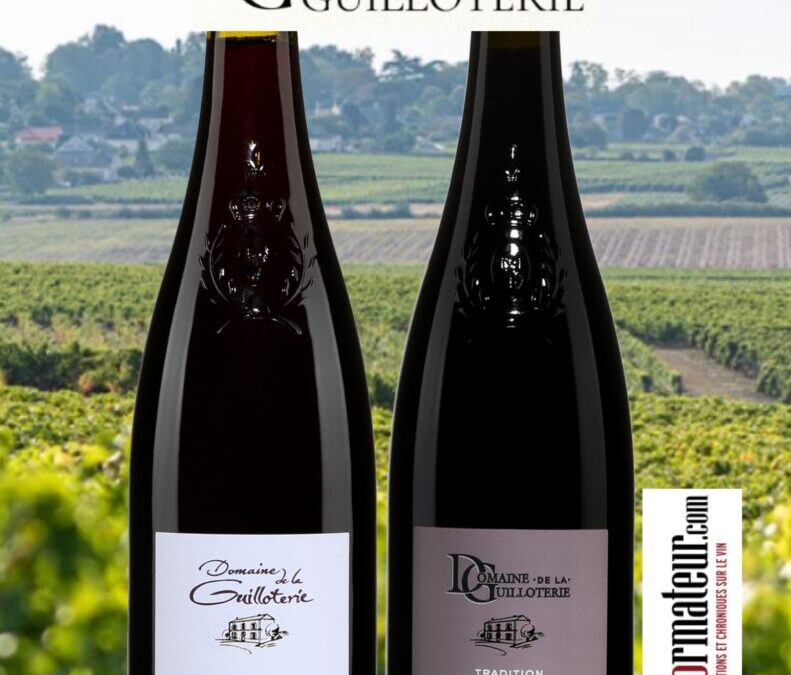 Deux belles expressions du cépage Cabernet franc des appellations Saumur et Saumur-Champigny du Domaine de la Guilloterie.