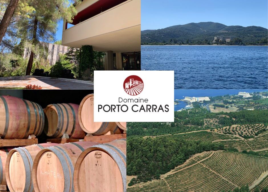À la découverte des vins bio du Domaine Porto Carras!!
