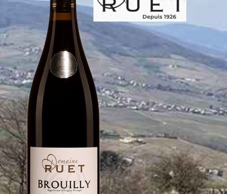 Du très beau Brouilly que ce Voujon du Domaine Ruet.