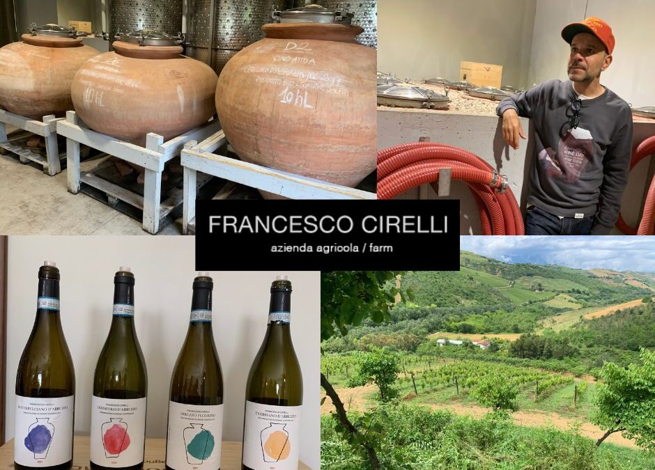 Francesco Cirelli, un vigneron avant-gardiste des Abruzzes.