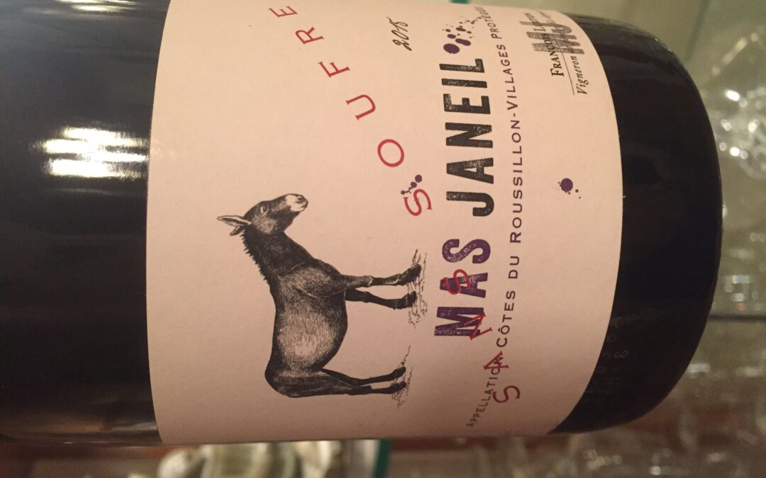 Un vin sans souffre des plus goûteux du Languedoc-Roussillon! Le Mas Janeil, 2017