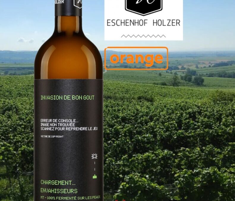 Un vin orange ça vous tente? Essayez ce ‘’Invasion’’ de la maison Eschenhof Holzer.