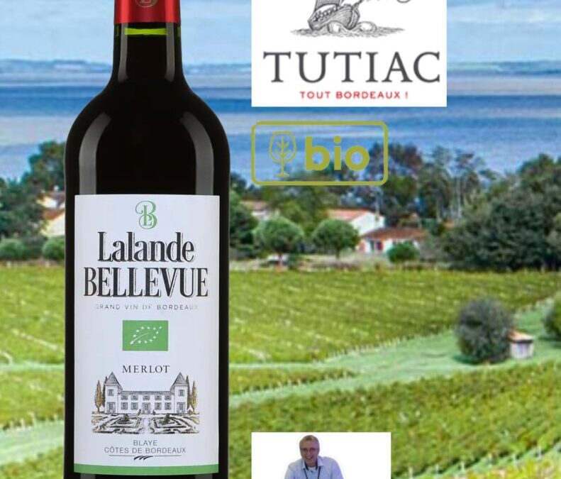 Un Blaye, Côtes de Bordeaux qui offre un très bon rapport qualité/prix! Lalande Bellevue 2021.