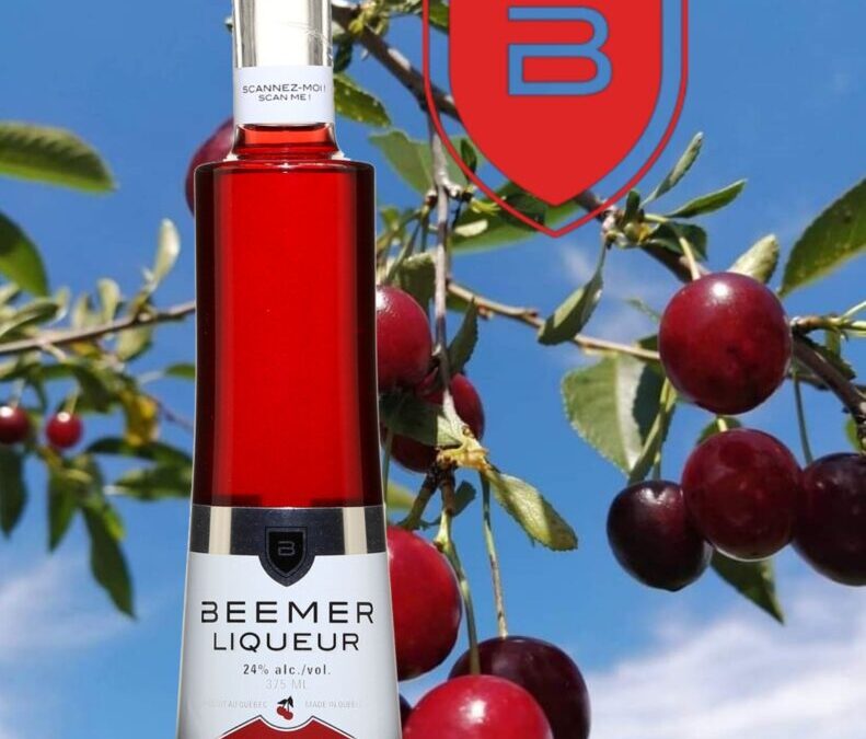 Il vous faut essayer cette nouvelle liqueur Cerise Boréale Beemer élaborée au Québec!