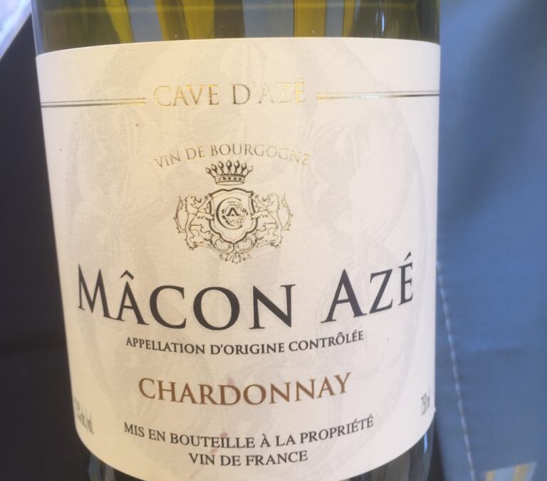 Coup de cœur que ce Mâcon Azé 2016 de la Cave d’Azé à $20.00 !!