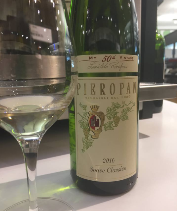 D&rsquo;Italie, Pieropan, Soave Classico, 2016! Vous ne serez pas déçu!