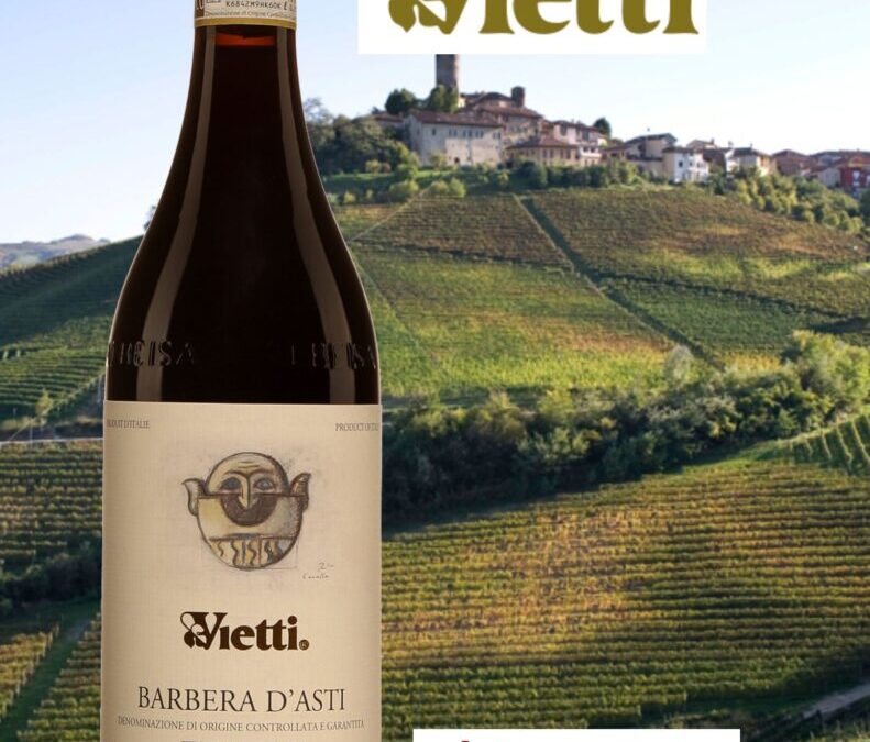 Un beau coup de cœur! Vietti, Barbera d’Asti, Tre Vigne 2020.