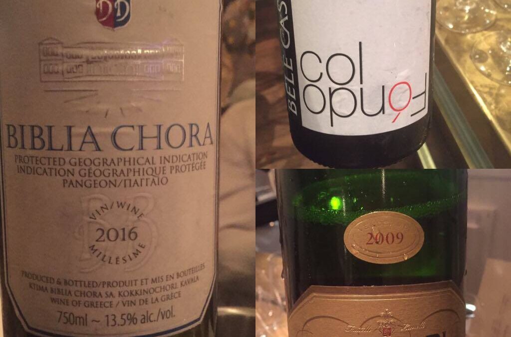 Que boivent des sommeliers lors de leur party de Noel?