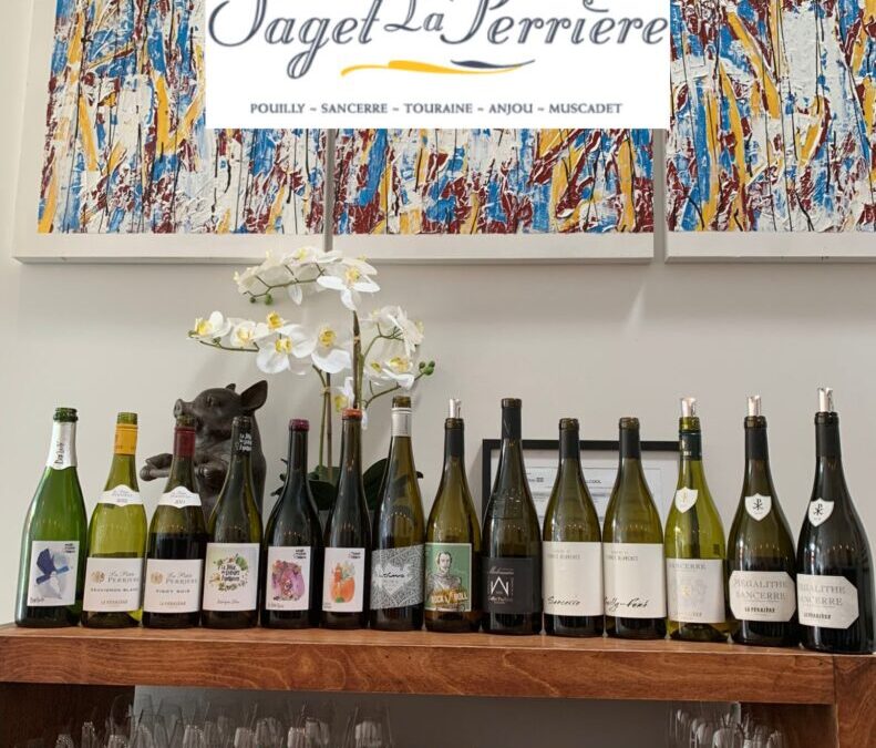 Les vins de Val de Loire de la maison Saget La Perrière.